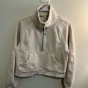Scuba oversized funnel neck half Zip Lululemon XS/S